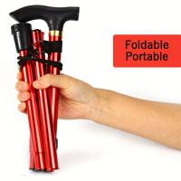 Bastón de Senderismo Ergonómico con Bloqueo de Palanca y Base Estable Ajustable, Plegable para Senderismo y Camping - details 5