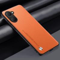 Funda de cuero PU de lujo para Vivo Y03 4G, carcasa trasera de silicona mate a prueba de golpes, protección completa, funda de teléfono para Vivo Y16 Y02S Coque - details 12