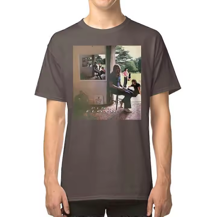 Camiseta Ummagumma de Algodón Moda para Hombres Material Exterior - 1