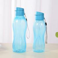 Botella de agua de plástico para deportes al aire libre, recipiente portátil de gran capacidad, Color sólido, 800ML - details 7