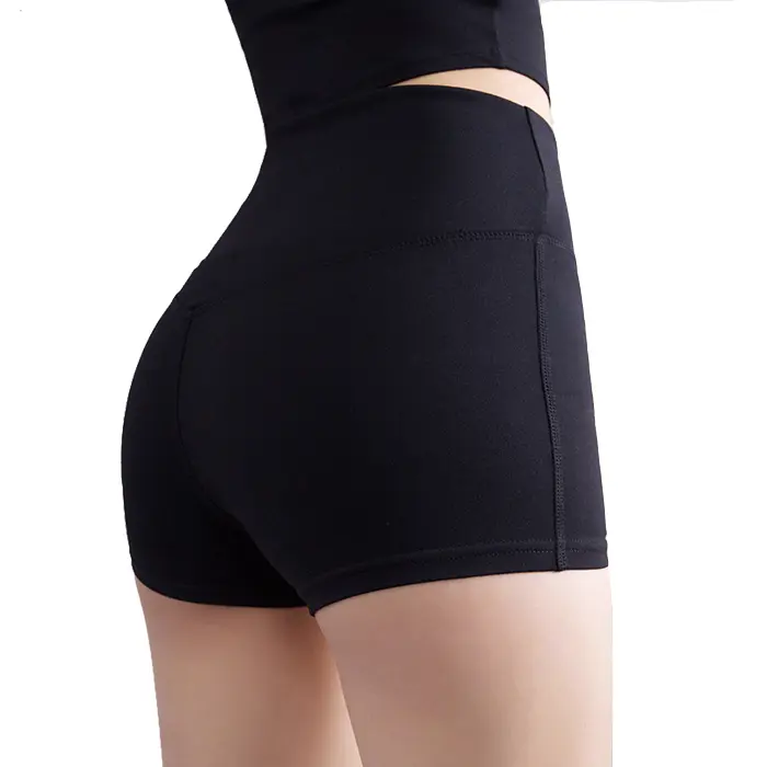 Pantalones cortos de Yoga de melocotón móvil, mallas de cintura alta, pantalones cortos de fitness, ropa de entrenamiento para correr, APK - 1