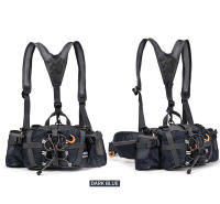 Riñonera de pesca multifuncional, equipo de pesca de viaje, portátil, para pesca al aire libre, senderismo, ciclismo, escalada, bolsa de almacenamiento grande - details 10