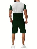 Conjunto Casual de Moda Callejera para Hombres Camiseta y Pantalones de Dos Piezas Impresos en 3D - details 8