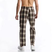 Pantalón à carreaux pour hommes, décontracté, avec cordon de serrage, droit, Harajuku, Hip-hop, pour l'extérieur, quotidien, nouvelle collection été - details 32