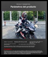 Chaqueta moto mujer 4 estaciones hombre aire libre trail rally resistente viento Equipo - details 1