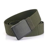 Hebilla de plástico premium de metal para mujer, cinturón elástico informal, encaje para hombre de 120 cm, nuevo - details 8
