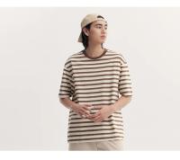 Camiseta de Verano 2025 para Hombres Semir Manga Corta, Rayas Coloridas, Ropa Casual Versátil - details 11