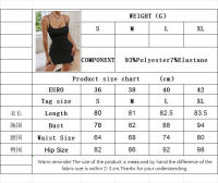 Vestido de mujer con tirantes y falda corta - details 0