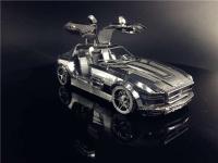 MMZ modelo IRONSTAR rompecabezas de Metal mariposa vinos deportes montaje DIY 3D corte láser modelo rompecabezas juguetes para adultos - details 9