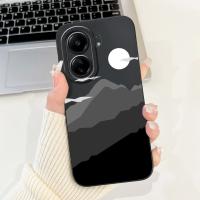 Funda de teléfono para Xiaomi Redmi 13C 4G 5G, cubierta trasera de silicona mate suave para Redmi 13 4G 13R 5G, estilo gótico, moda femenina - details 28