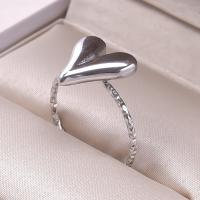 Joyería para dedos de niña, Anillos de corazón para mujer, accesorios, Anillo de acero inoxidable, suministros de amor, Anillos DIY, regalo del Día de San Valentín - details 14