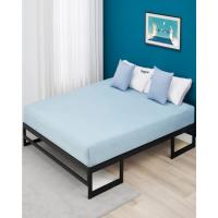SAYGOER Mesa de Centro Dorada Moderna de Cristal para Espacios Pequeños, Mesa Central Cuadrada Simple para Sala de Estar, Oficina en casa, 68 x 68 x 45 cm, fácil Montaje - details 2