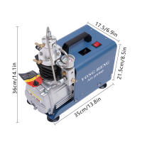 Compresor PCP, 30 mpa, 300 bar, 4500 psi, bomba de aire de alta presión, compresor de alta presión, bomba de compresor para pruebas de estanqueidad, recipiente a presión, experimento de - details 1