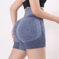Pantalones Cortos de Yoga para Mujer Entrenamiento de Glúteos, Sin Costuras, Elásticos, Cintura Alta, Control de Barriga, Pantalones Fruncidos - details 8