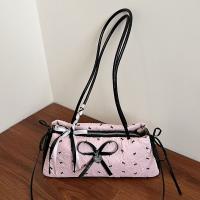 Bolso de hombro con lazo francés que combina con todo, bolso de mano francés para ir al trabajo, bolso con cremallera para axila, bolso de ocio para mujer - details 13