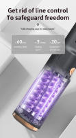 Peine Eléctrico Inalámbrico Portátil Alisa y Rectificador de Cabello Anti-Escalofriante - details 11