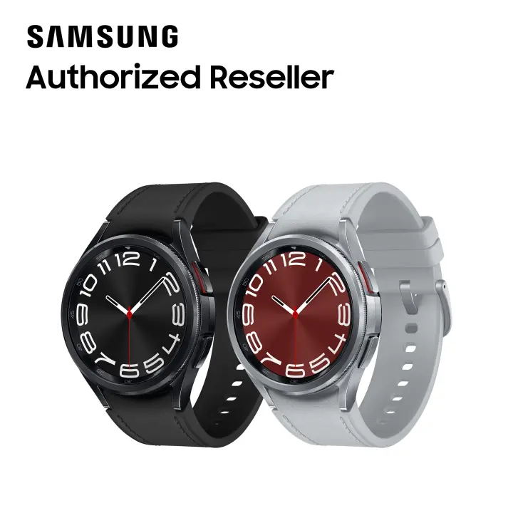 Reloj inteligente Bluetooth Samsung Galaxy Watch 6 Classic de 43 mm - Garantía original de 1 año de Samsung Malasia - 1