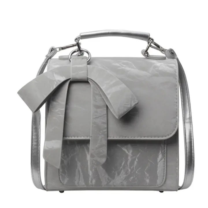 Mochila Premium sense para mujer, mochila informal con textura sólida de color, nueva moda 2025 - 1