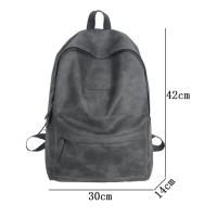 Mochilas de alta calidad para hombres y mujeres, mochilas de cuero PU para hombres, bolsas para portátiles, bolsa de viaje de gran capacidad - details 3