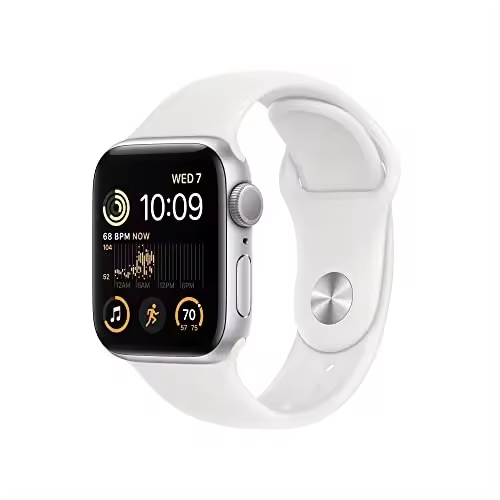 Apple Watch SE 2.ª generación (GPS, 40 mm) - Estuche con Starlight Sport Band S/M (renovado) - 1