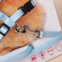 Correa Suave para Mascotas de Peluche Cuerda de Tirón Ajustable con Campana - details 3
