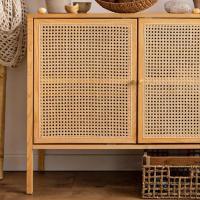 Malla de Ratán Natural de 16 Pulgadas de Ancho y 40 Pulgadas de Largo (3.3 Pies), Rollos de Malla de Ratán para Muebles, Sillas, Armarios, Techos - details 2