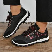 Zapatillas de deporte informales de tendencia para hombre, zapatos cómodos con plataforma para exteriores, zapatillas de viaje ligeras para senderismo, talla 48, zapato Masculino - details 4