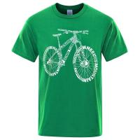 Camisetas con estampado divertido para hombre, camiseta de montaña para hombre, camisetas de manga corta transpirables de verano - details 5