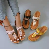 Sandalias de Verano 2025 para Mujeres Tallas Grandes Pantuflas de Plataforma Antideslizantes - details 13