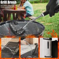 Juego de 31 accesorios para parrilla de barbacoa para hombres y padres, herramientas de parrilla resistentes, regalos para el día del padre, kit de utensilios de barbacoa de acero inoxidable - details 1