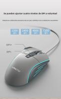 El nuevo G3 con cable RGB música ritmo ratón mecánico portátil USB de escritorio juego de ratón - details 17