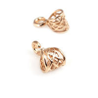 Collares de latón de Color dorado de 18K, pulseras, dijes, conectores, colgantes, cierres, cuentas, conector, suministros para fabricación de joyas, accesorios Diy- - details 80