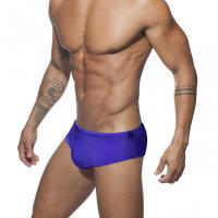 Jessborn bañadores de color sólido para hombre, bañadores pequeños de ángulo plano, pantalones cortos de cintura baja brillantes para surf en la playa, Verano - details 5
