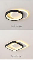 TOMAXIN 3Color 24CM Round Square Modern Led Ceiling Light For Room Bedroom Corridors Aisle Cloakroom Ceiling Light Hallway Light - details 10