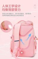 Nueva mochila ligera impermeable para niñas y niños de escuela primaria mochila de protección espinal de gran capacidad para niñas - details 7