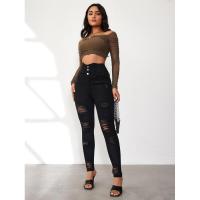 Vaqueros acampanados para mujer Slim Fit, estilo, elegantes y chic Tallas 90s Xxxl - details 0
