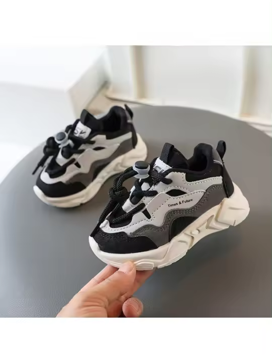 Zapatos informales para bebé, zapatillas deportivas para correr, suaves, a la moda, para la escuela, primavera y otoño, 2025 - 1