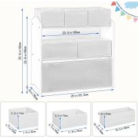 Organizador de Juguetes para Niños Estante de Almacenamiento de 3 Niveles con 6 Cajas Extraíbles - details 2