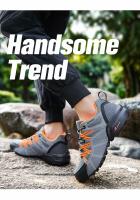 Zapatos De Senderismo Para Hombre Y Mujer, Zapatillas Impermeables Para Exteriores, Con Cordones, Para Escalada, Senderismo, Montaña, Caminar, Caza, Zapatillas Tácticas - details 14