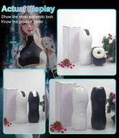 Masturbador masculino taza mamada automática sucking hine vagina real bolsillo coño vibrador oral masturbatio juguetes sexuales para hombres - details 8