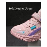 Zapatos deportivos de marca para niños, cómodos zapatos para correr al aire libre, zapatillas impermeables para niñas, Tenis Infantiles, zapatos antideslizantes rosas para niños - details 6