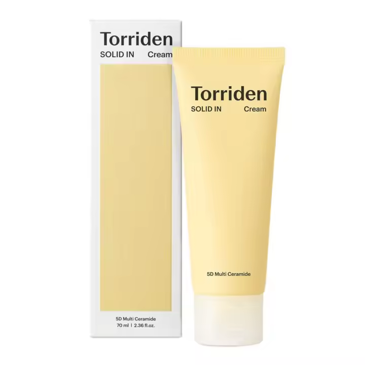 Torriden SÓLIDO EN Crema 70ml (2,36 fl. oz.) Crema hidratante de ceramida para una barrera cutánea saludable, calmante y nutritiva |   5 tipos de - 1