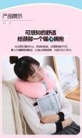 Almohada en forma de U para el cuello con dibujos animados de avión viaje coche reposacabezas fabricada en China - details 3