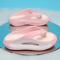 Sandalias de cuña con plataforma gruesa para mujer, verano 2024, impermeables, suela gruesa, sandalias de playa, pantuflas suaves de EVA para mujer, chanclas - details 6