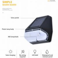 Luz LED Solar para exteriores, lámpara con Sensor de iluminación, farolas, decoración de jardín Exterior, guirnalda impermeable, luz de pared - details 6