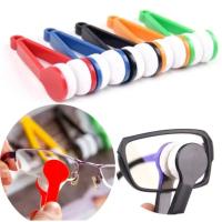 1/2/3uds. Gafas multifuncionales portátiles limpieza frotar gafas de sol cepillos de limpieza de microfibra herramientas de limpieza - details 2
