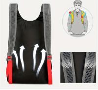 Mochila Deportiva Portátil Multifuncional Pequeña, Bolsa de Almacenamiento Ligera Plegable para Hombres Camping Senderismo Viajes Mochila - details 5