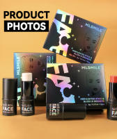 MLSMILE 3 barras de contorno en crema, tonos con resaltador, bronceador y rubor, lápiz de contorno facial de larga duración no graso, fácil de esculpir el rostro y crear un maquillaje de acabado ligero, LIGERO-MEDIO - details 18