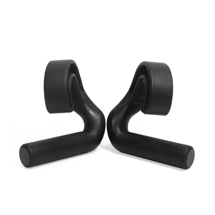 1 par de manijas de agarre para ejercicios tipo gancho Pull-up 45 °   Mango deportivo para gimnasio, antideslizante, fácil de agarrar, mango de levantamiento de pesas para hombres y mujeres - 1