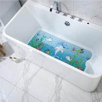 Alfombra De Baño Para Niños, alfombrilla De Baño Con Agujeros De Drenaje Y Ventosa, 1 unidad - details 1